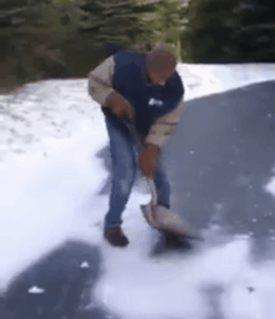 Зимний дождь прошёл