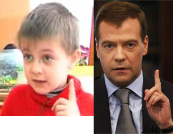 Умный малыш и Медведев