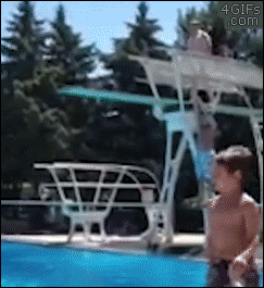 прыгун в воду