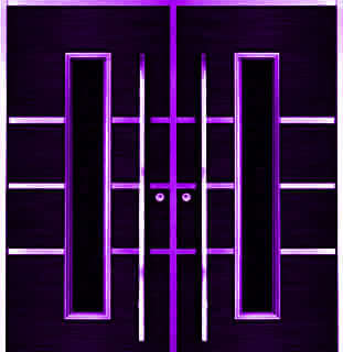 двери фиолетовые