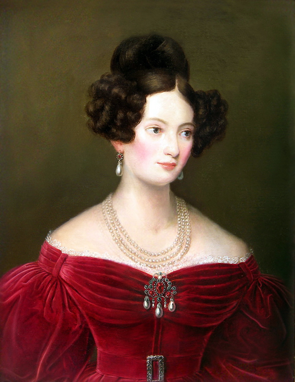 Немецкие принцессы. Йозеф Штилер (Joseph Karl Stieler 1781-1858) -.