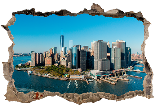 wall-stickers-hole-aerial-view-of-new-york