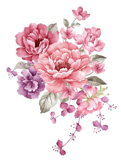 kisspng-flower-paper-watercolor-painting-stock-illustratio-pink-ink-flowers-5a72920f51e092.737061061