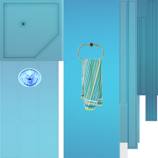 2 каб душ пол