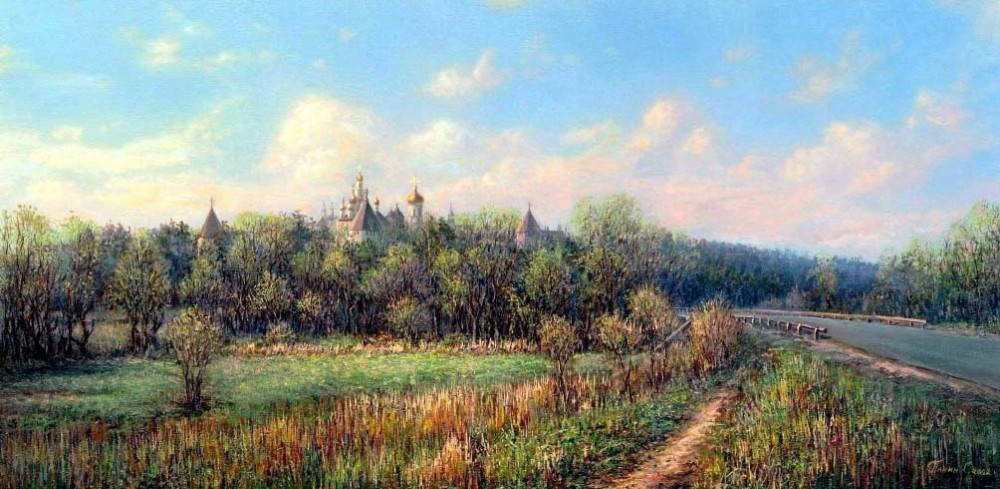Картина саввино сторожевский монастырь
