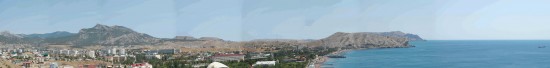 Панорама СУДАК