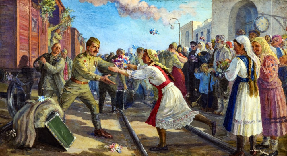 Картина день победы 1945