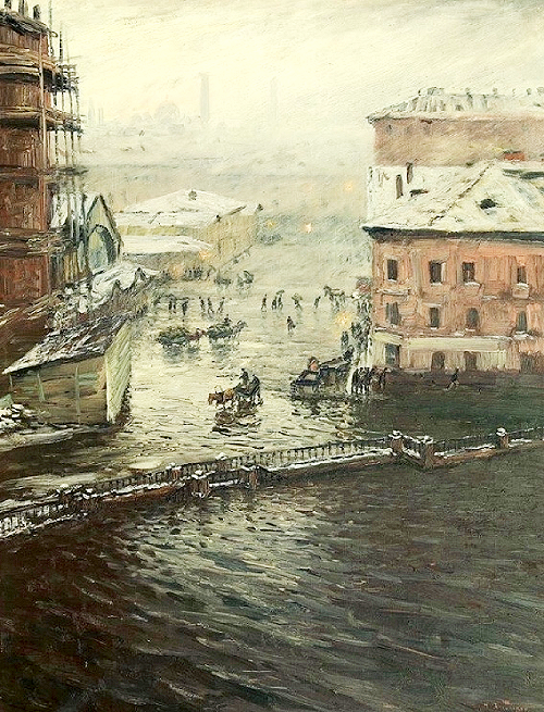 Дубовской Н.Н.  Наводнение на Екатерининском канале