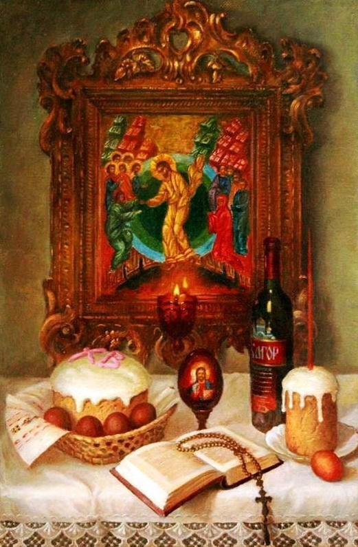 1Гайдук Ирина Владимировна. Пасхальный натюрморт. 2012 а