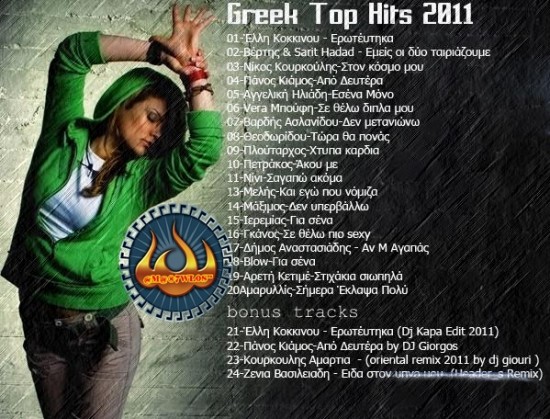 Greek Top Hits-back