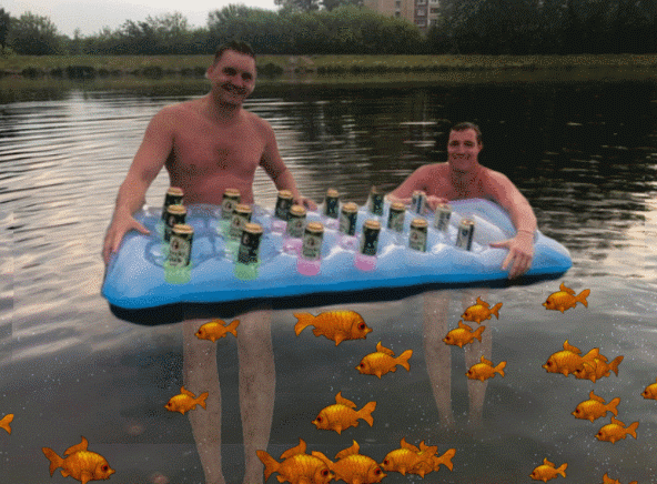 рыбаки и пиво