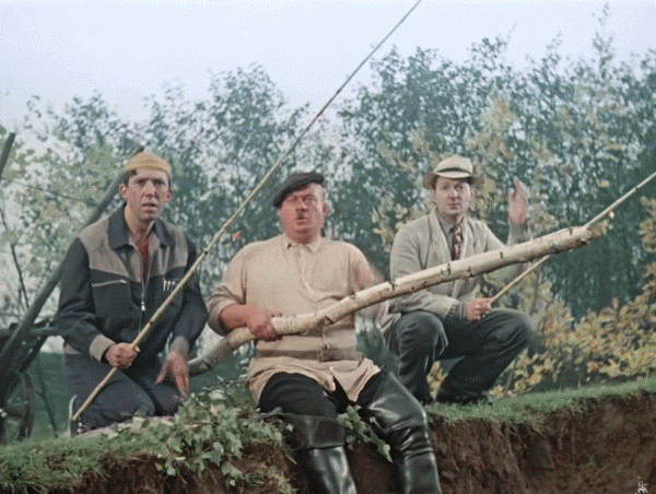 с друганами   никулин