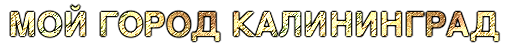 Мой КАЛИНИНГРАД