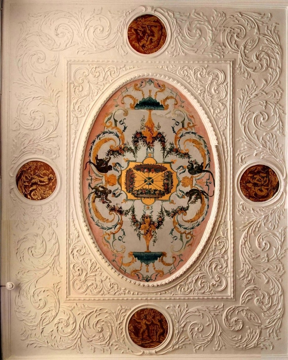 Потолок Морского кабинета