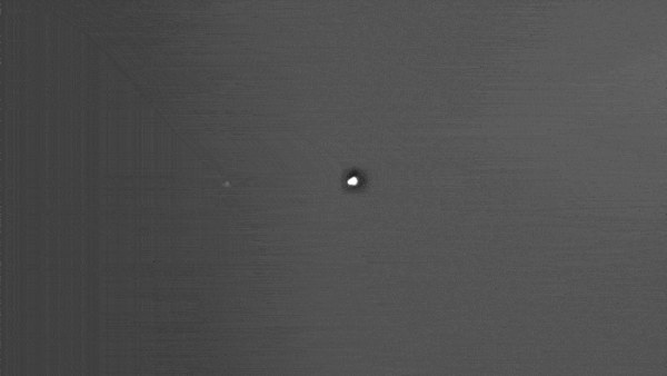 Mars Express показал, как выглядят Земля и Луна с орбиты Красной планеты