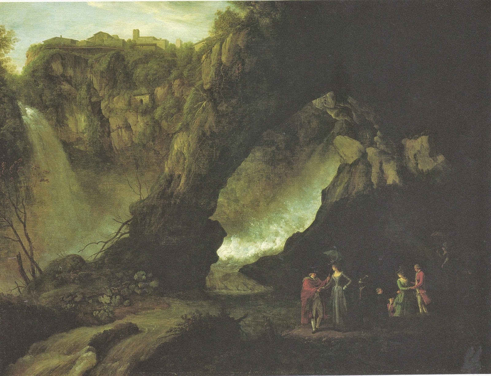 Ducros The Grand Duke Paul and the Grand Duchess Maria at Tivoli (1)