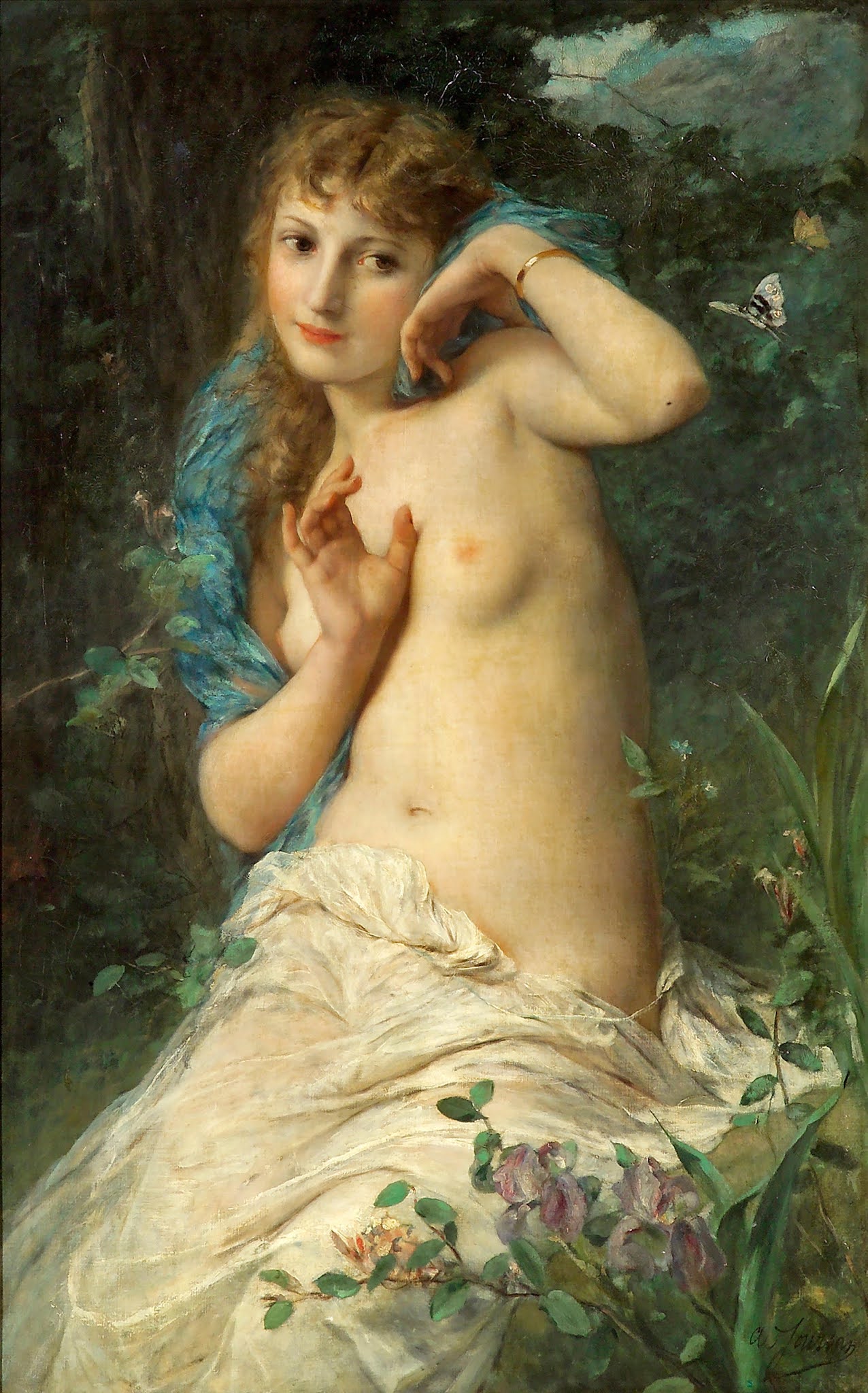 Adolphe JOURDAN (1825‐1889)- Catherine La Rose (12)