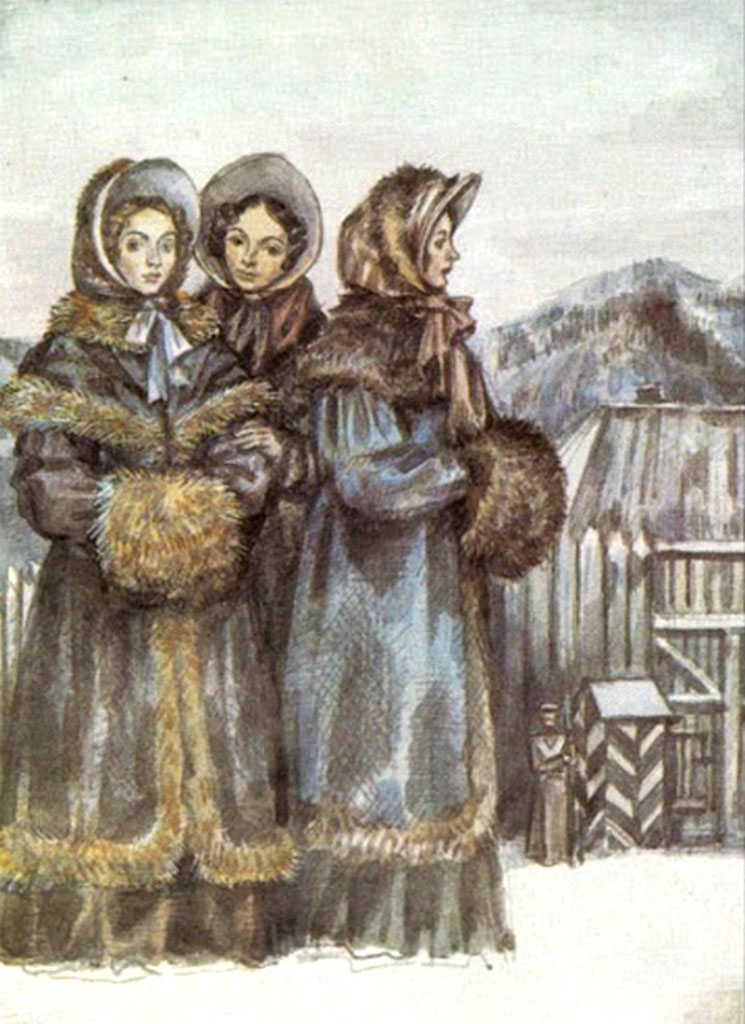 40-07 - 3 femmes de decembriste Mod - learnrussianculture copie
