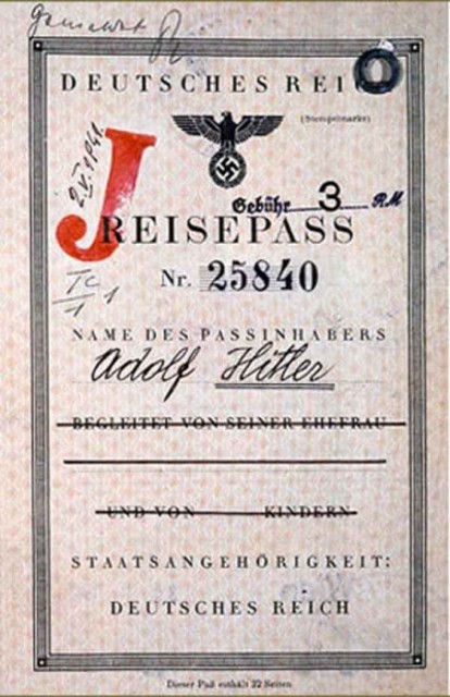 паспорт гитлера 2