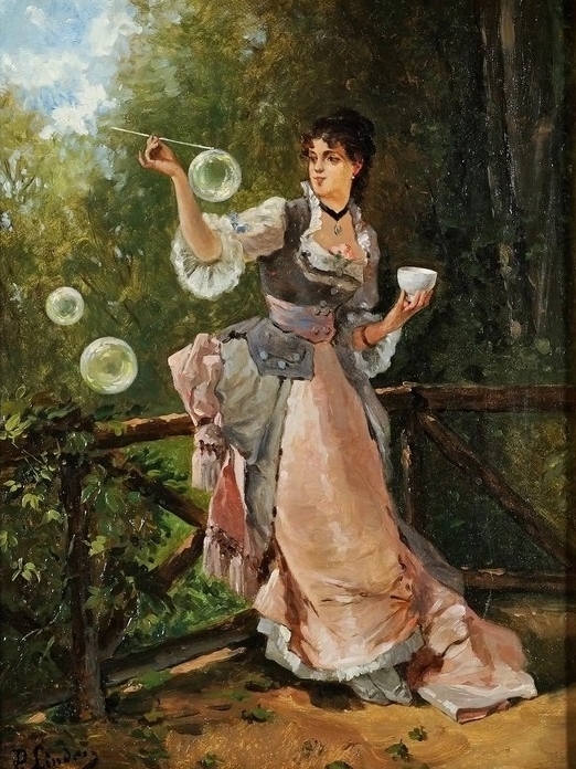 Philippe Jacques LINDER (French, 1835-1914)-Catherine La Rose (10)
