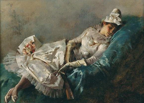 Philippe Jacques LINDER (French, 1835-1914)-Catherine La Rose (24)
