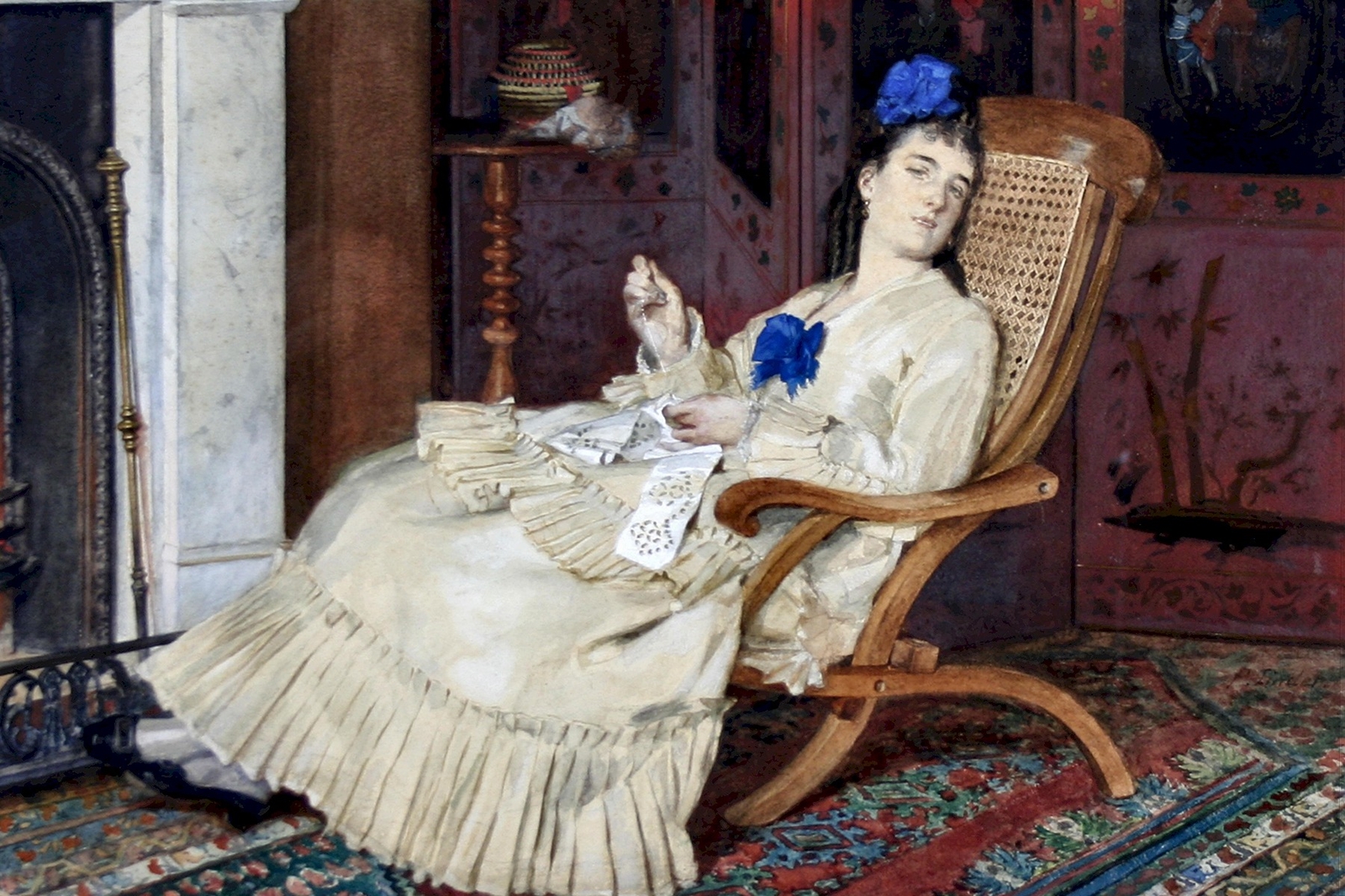Philippe Jacques LINDER (French, 1835-1914)-Catherine La Rose (7)
