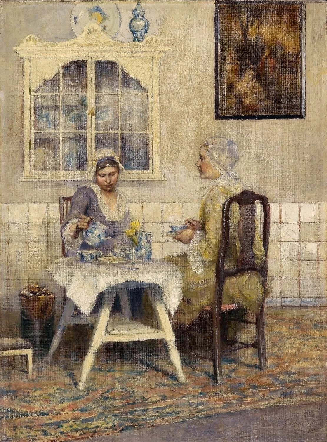 George HITCHCOCK (Artist)-Catherine La Rose (1)