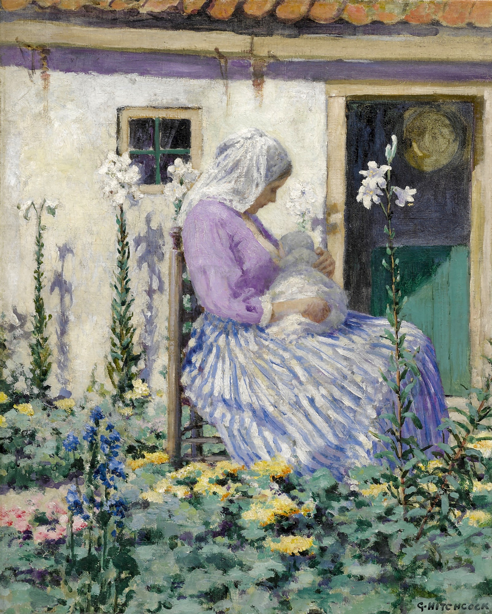 George HITCHCOCK (Artist)-Catherine La Rose (9)