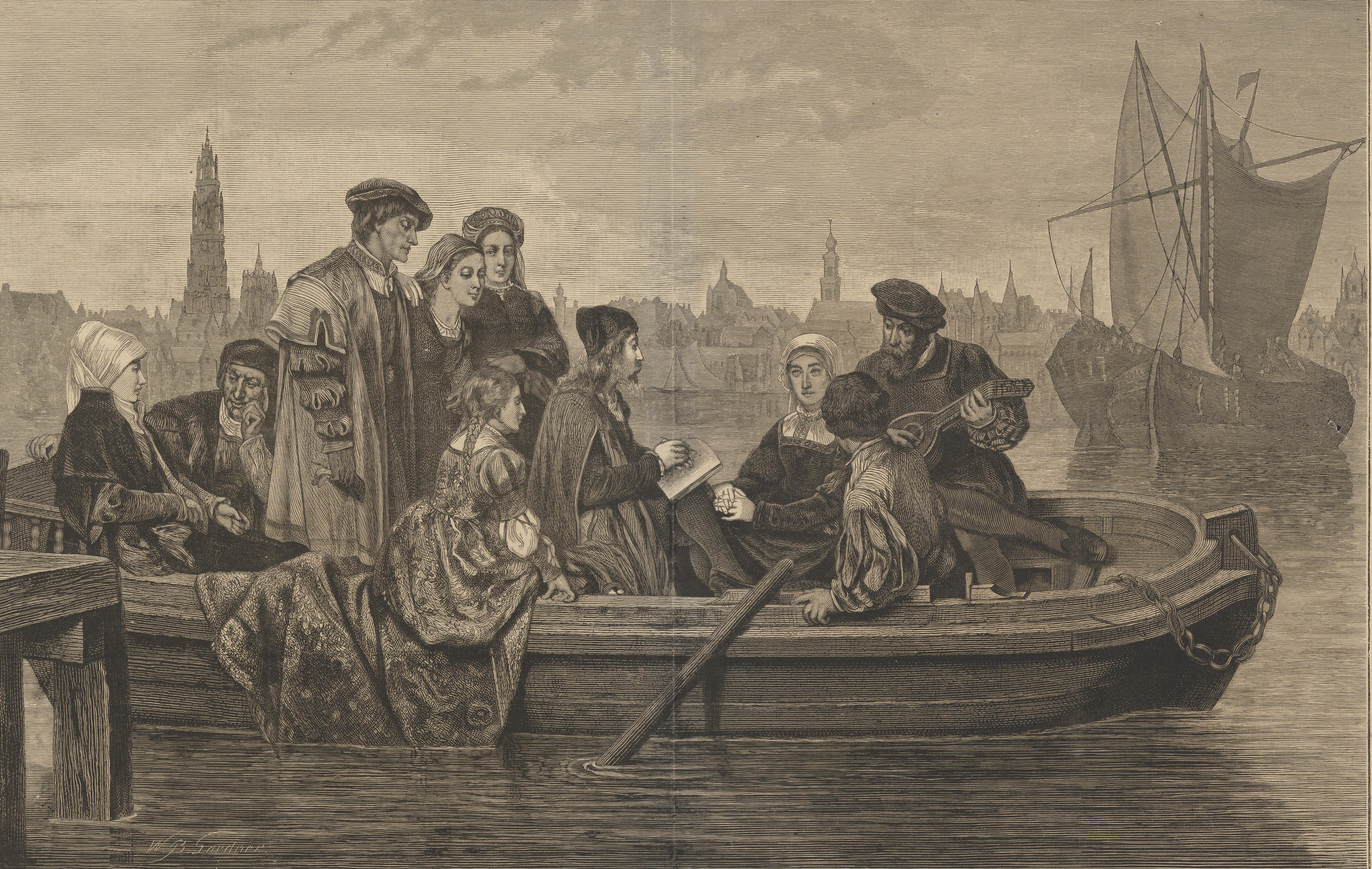 Albrecht_Dürer_tekent_een_panora
