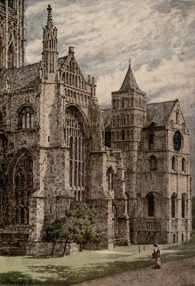 SOUTH SIDE CANTERBURY CATHEDRAL