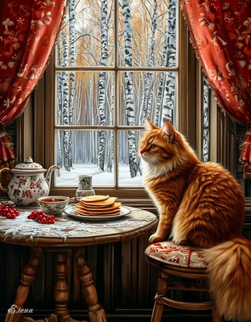 600рыжий котяра