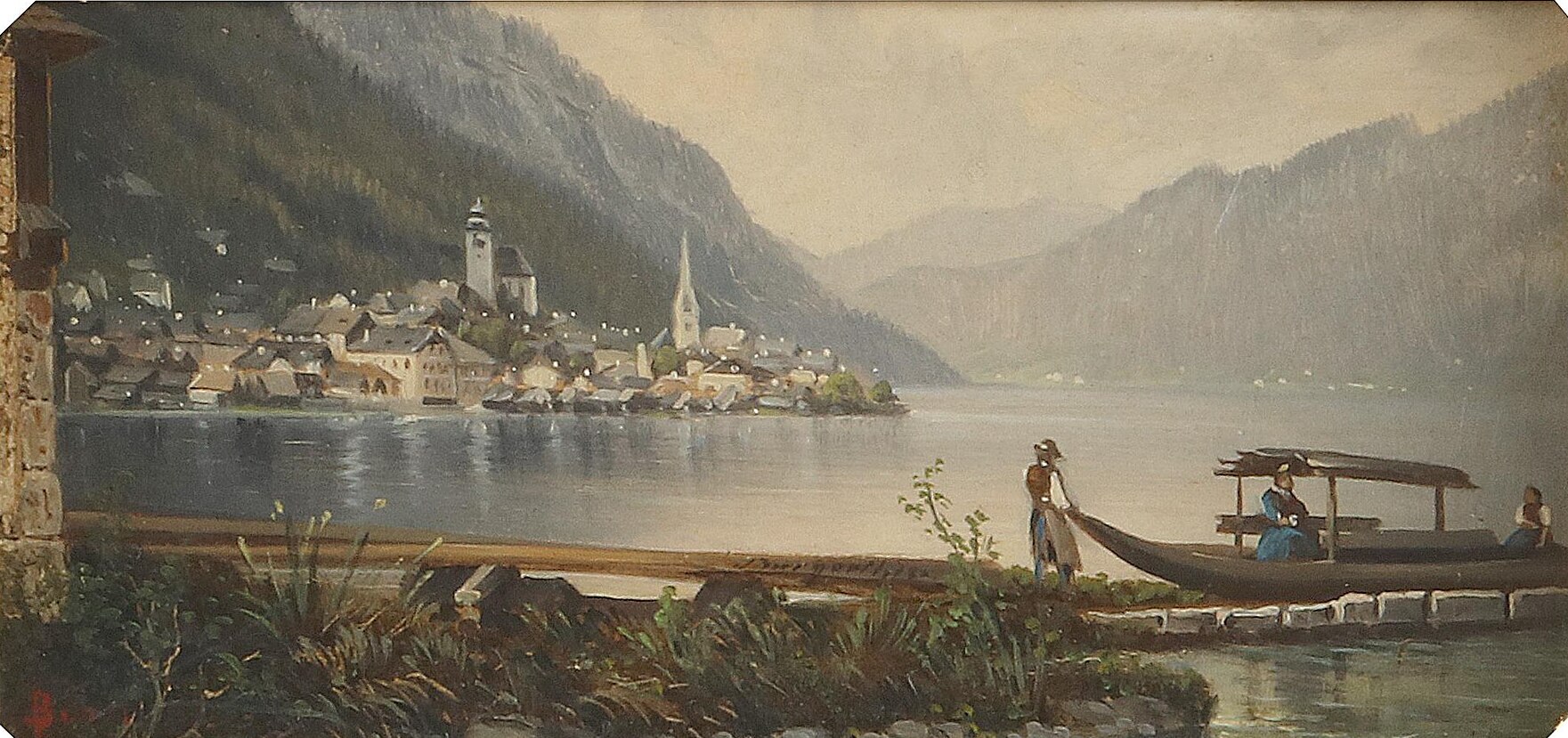 Josef_Burgaritzky_Blick_auf_Hall