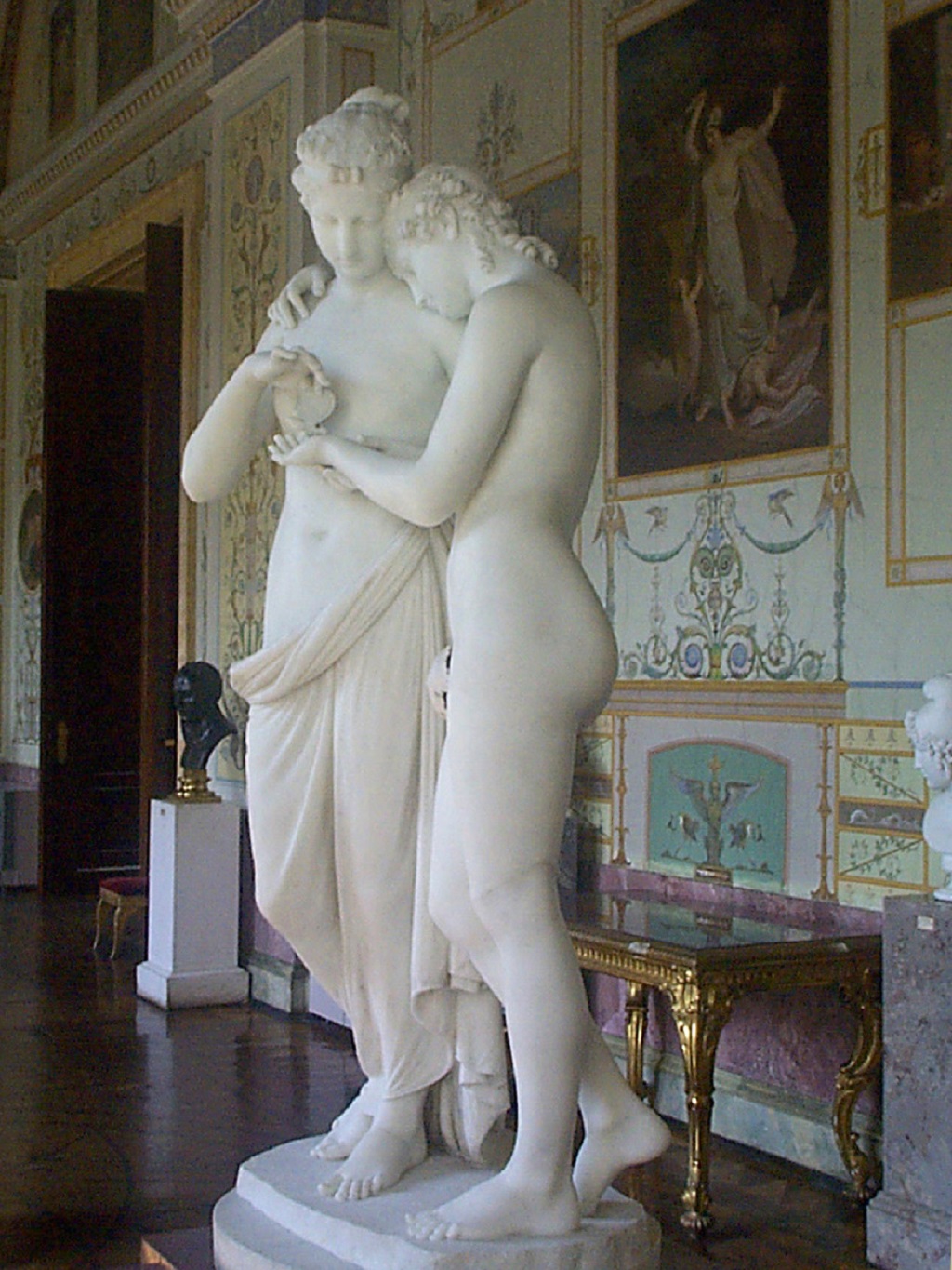 10.Cupid and Psyche. Hermitage, St. Petersburg.Амур и Психея