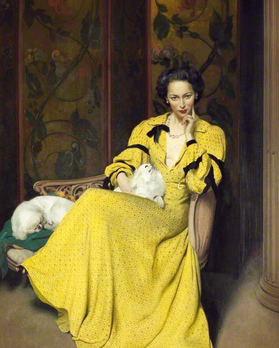 Herbert-James-Gunn-Pauline-in-the-Yellow-Dress-1944
