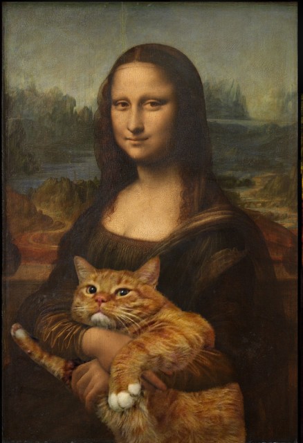 Leonardo Mona Lisa by FatCatArt.ru