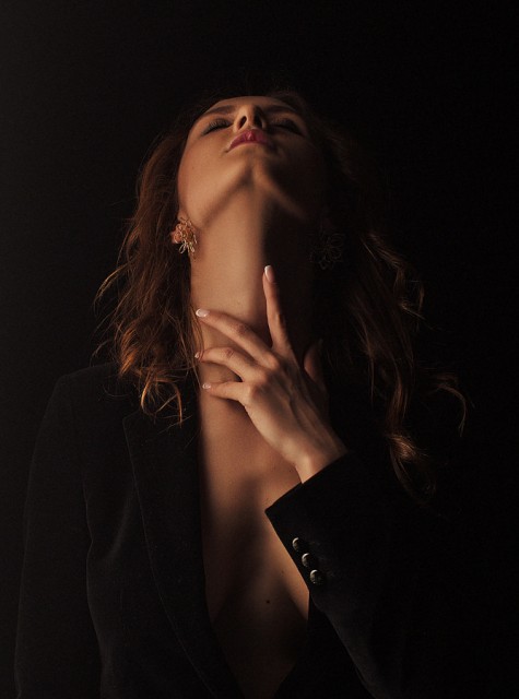 девушка гламур