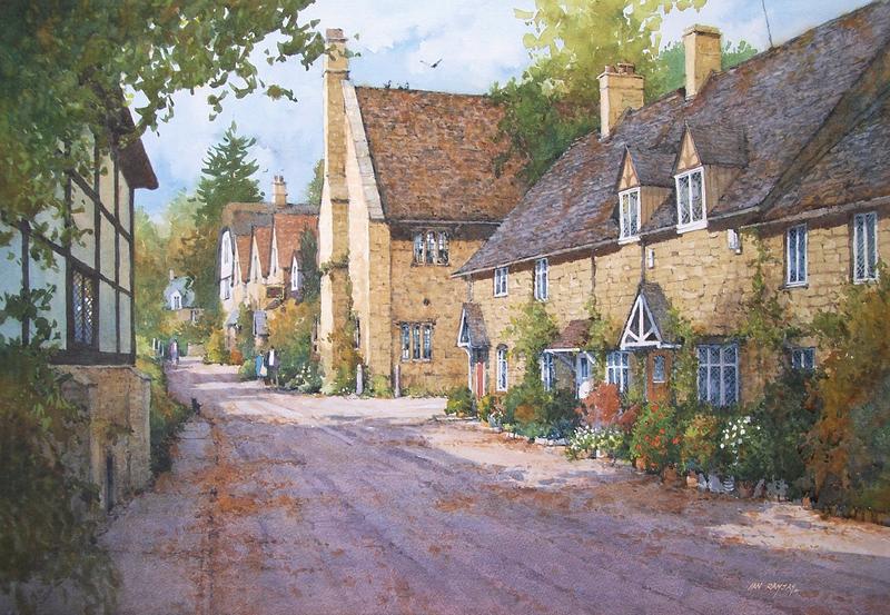 Ian_Ramsay_Stanton_Gloucestershire___England_watercolor___18
