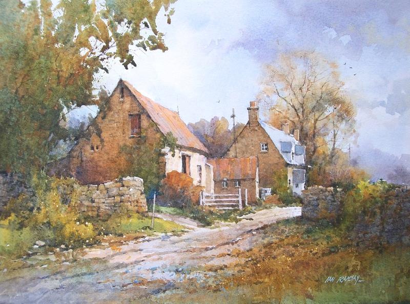 Ian_Ramsay_Lowland_Farm_watercolor__10_5_x_14_5_1200_2
