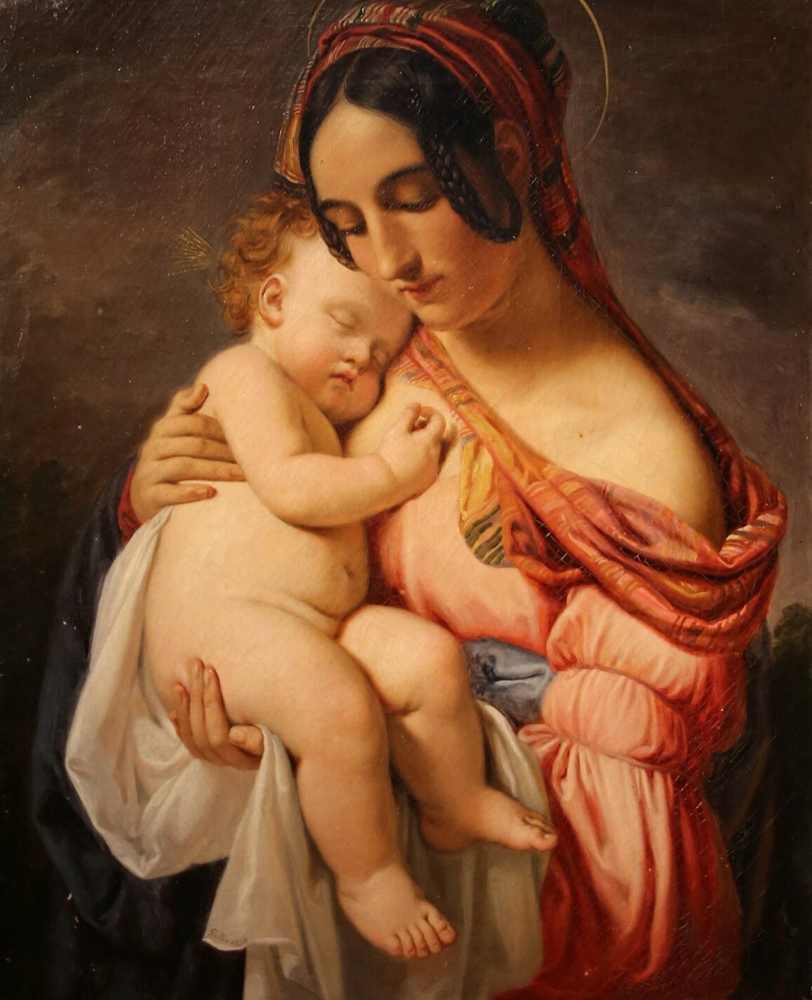 Giuseppe_bezzuoli,_madonna_col_b