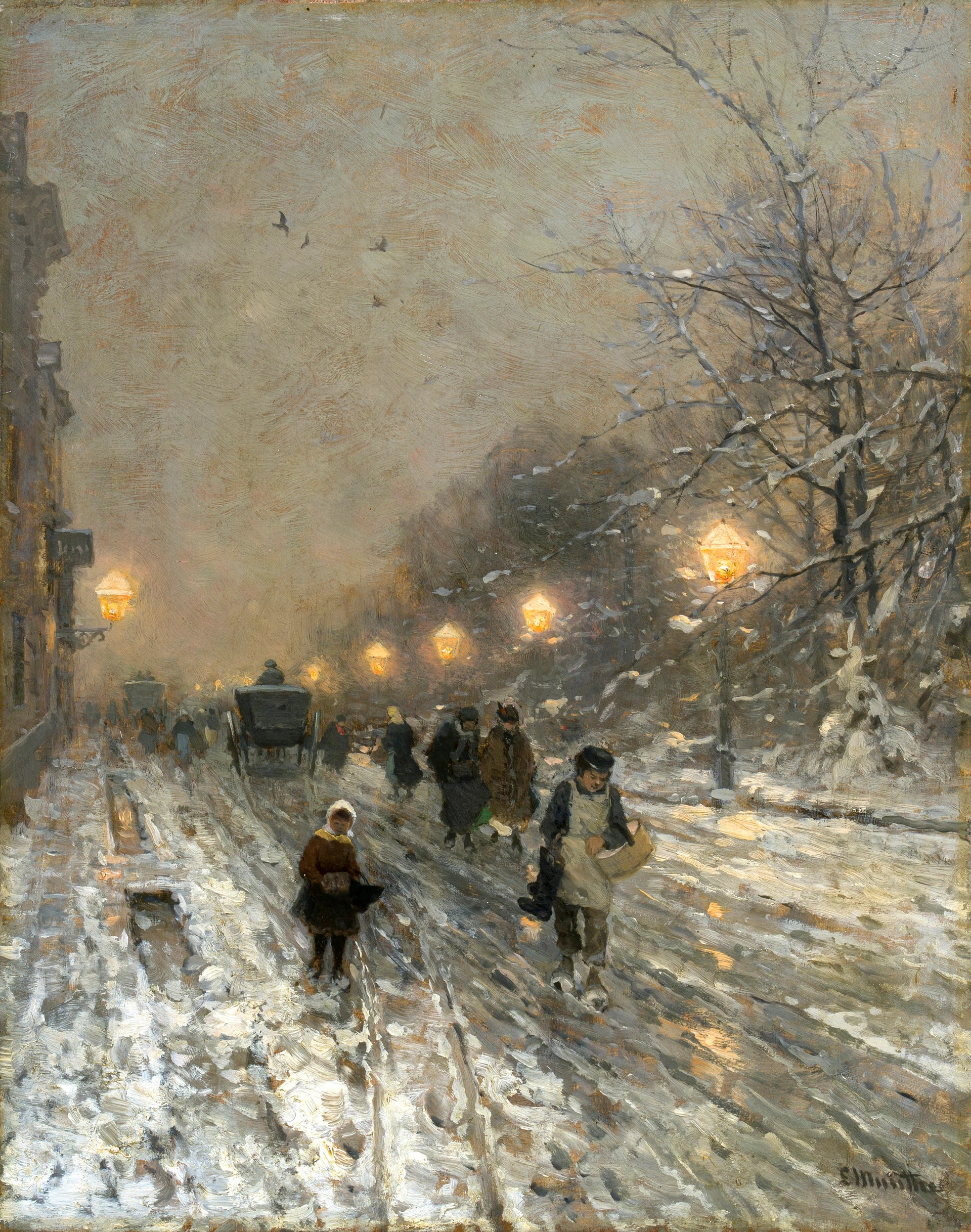 ludwig-munthe-winterabend-in-der