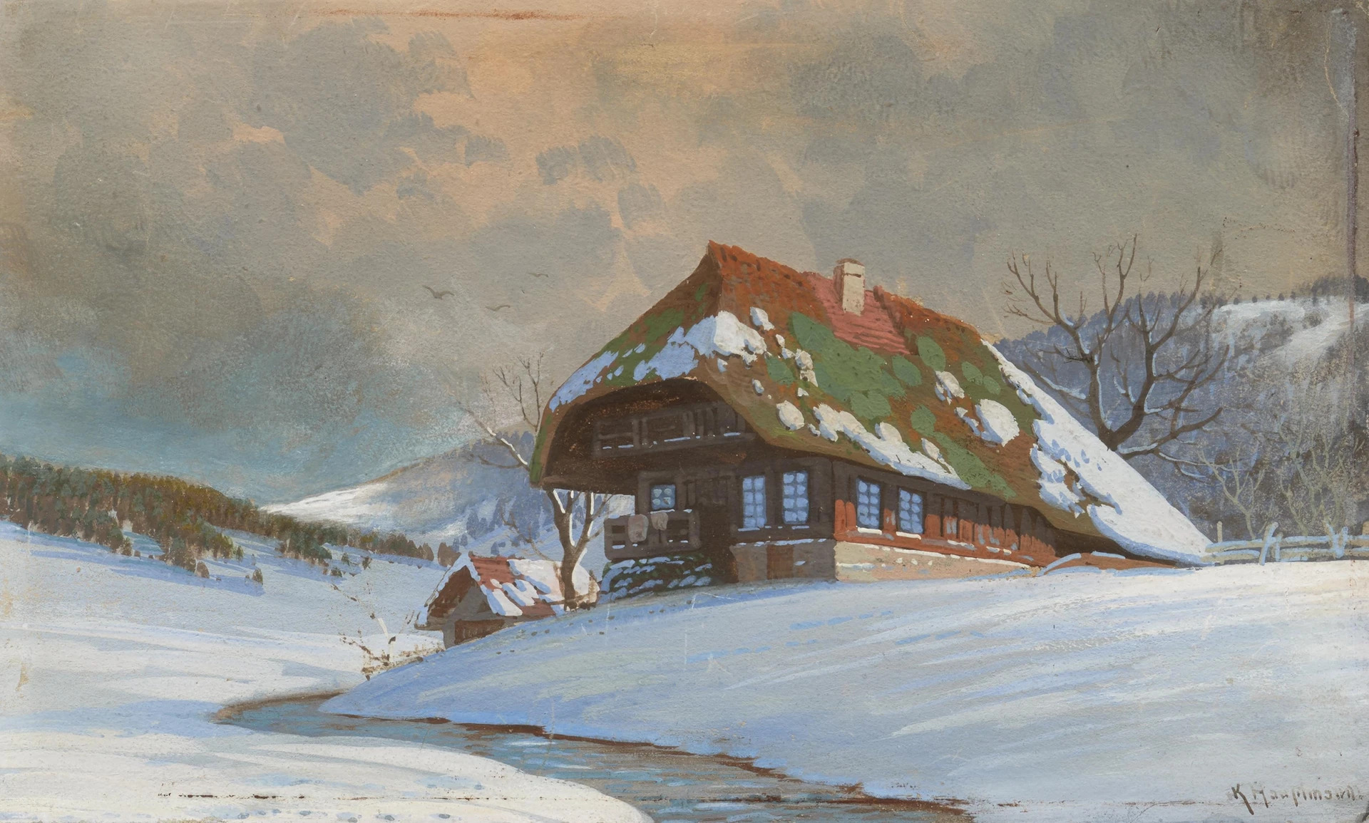 karl-hauptmann-winter-day-in-the