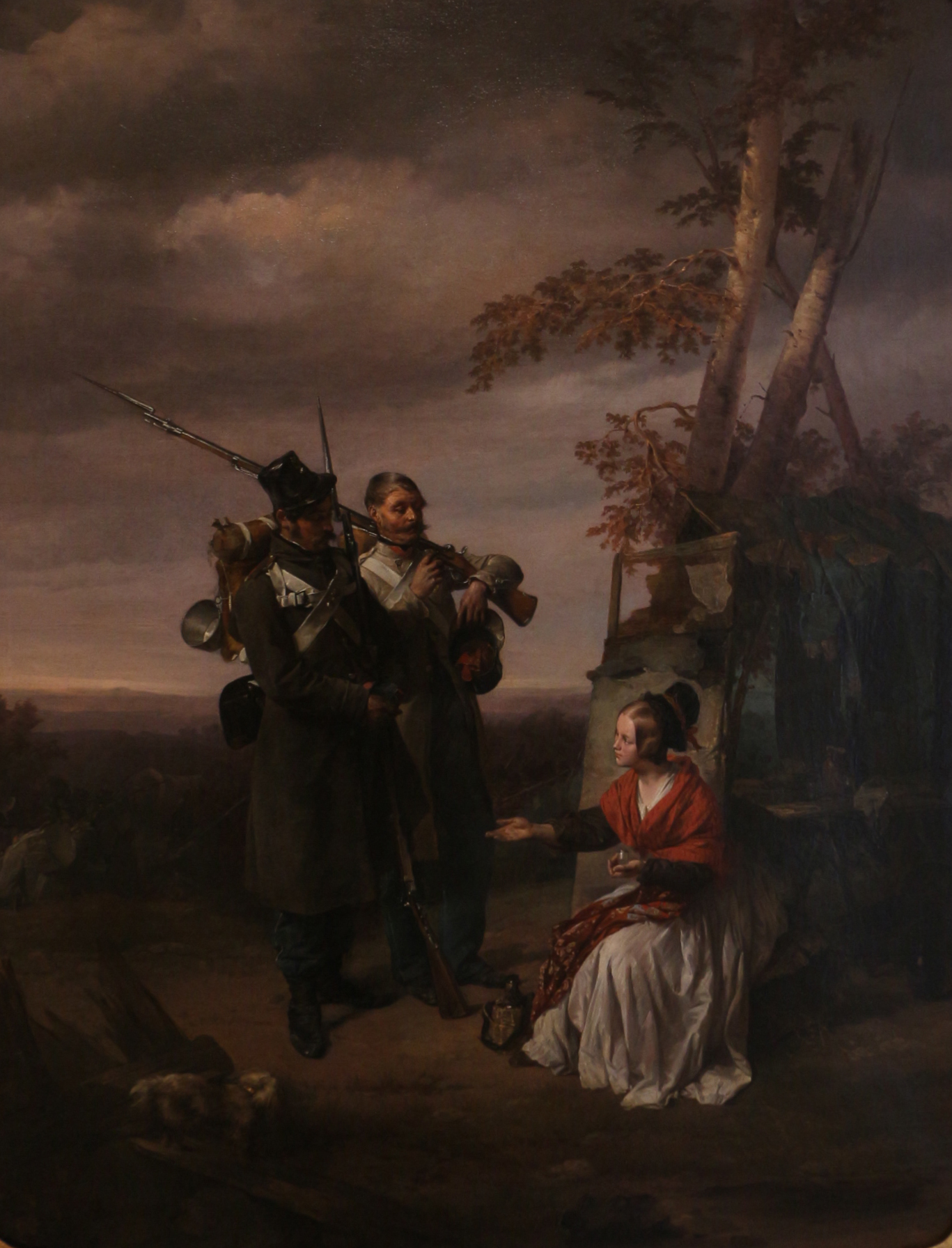 Domenico_induno,_la_vivandiera,_