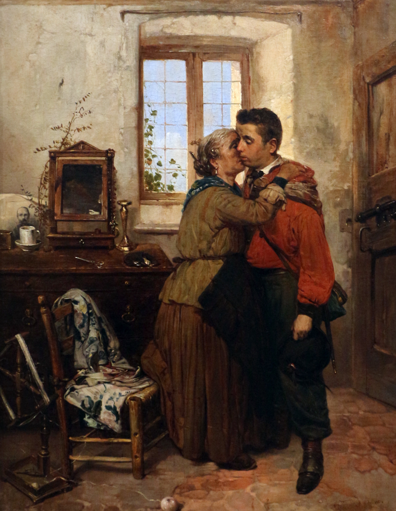 Gerolamo_induno,_la_partenza_del