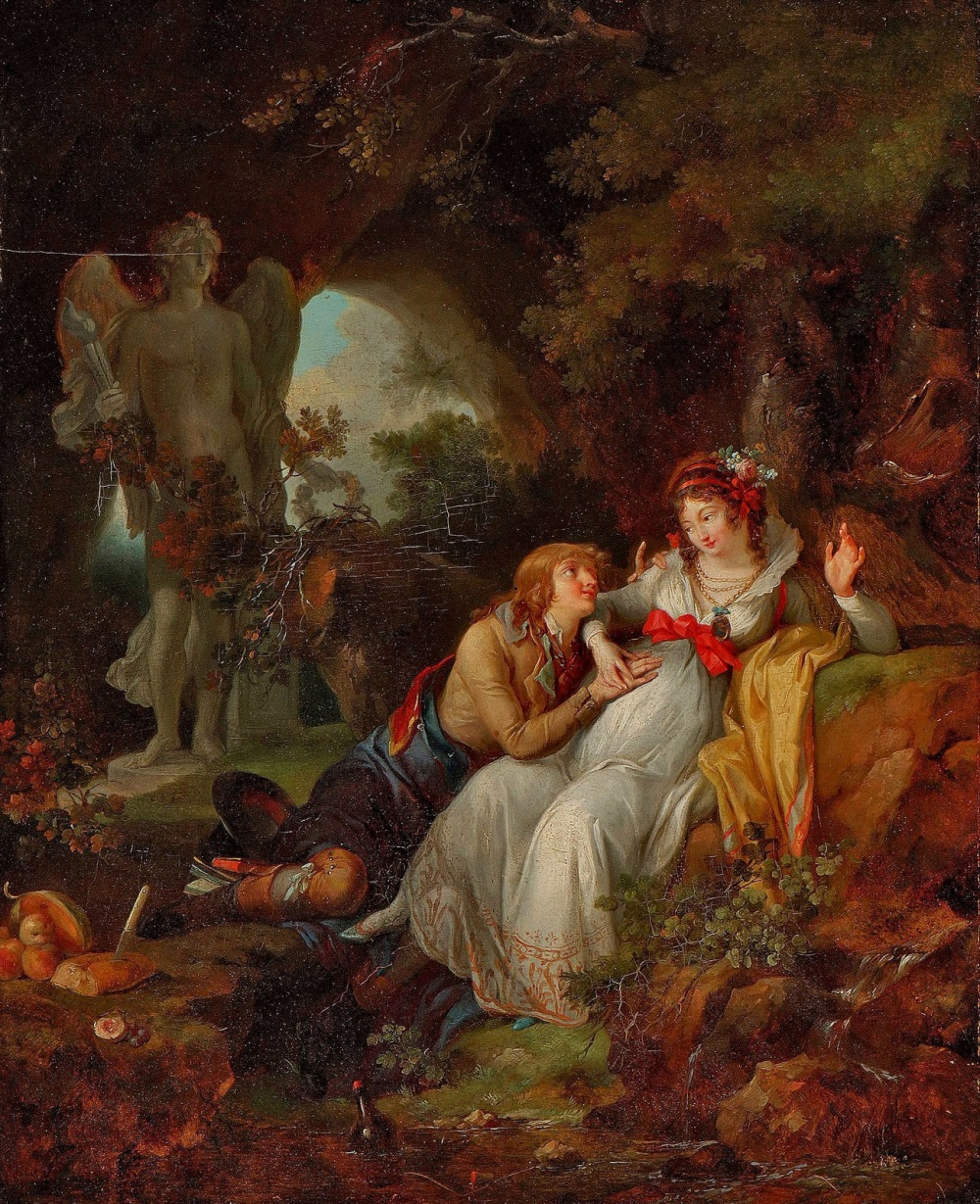 26 Пара. Муж и жена (Husband and Wife)_ок.1790_46 х 37_д.,м._Частное соб?