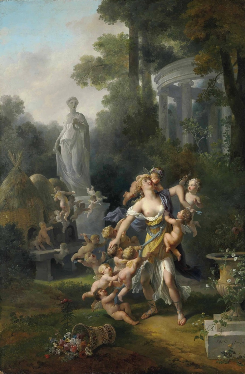 32 Ульи купидонов (The Hives of Cupids)_1810_154.6 x 102.2_х.,м._Частное со?