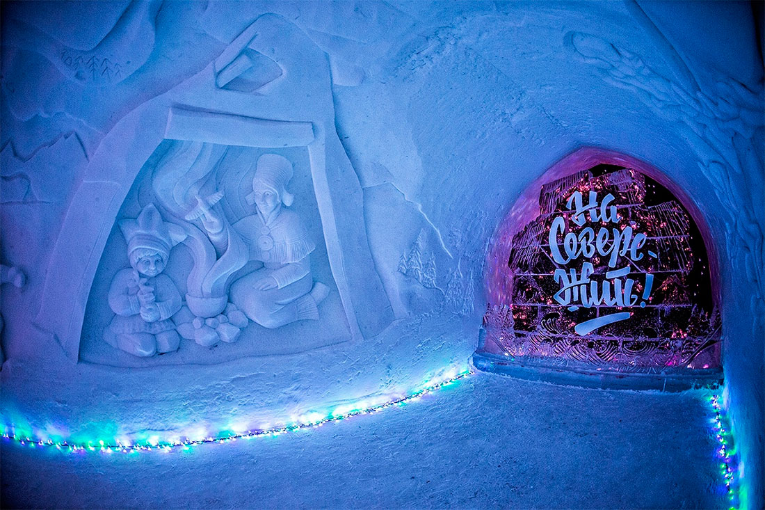snow-village
