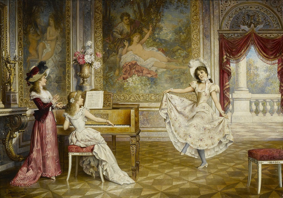 The dancing lesson