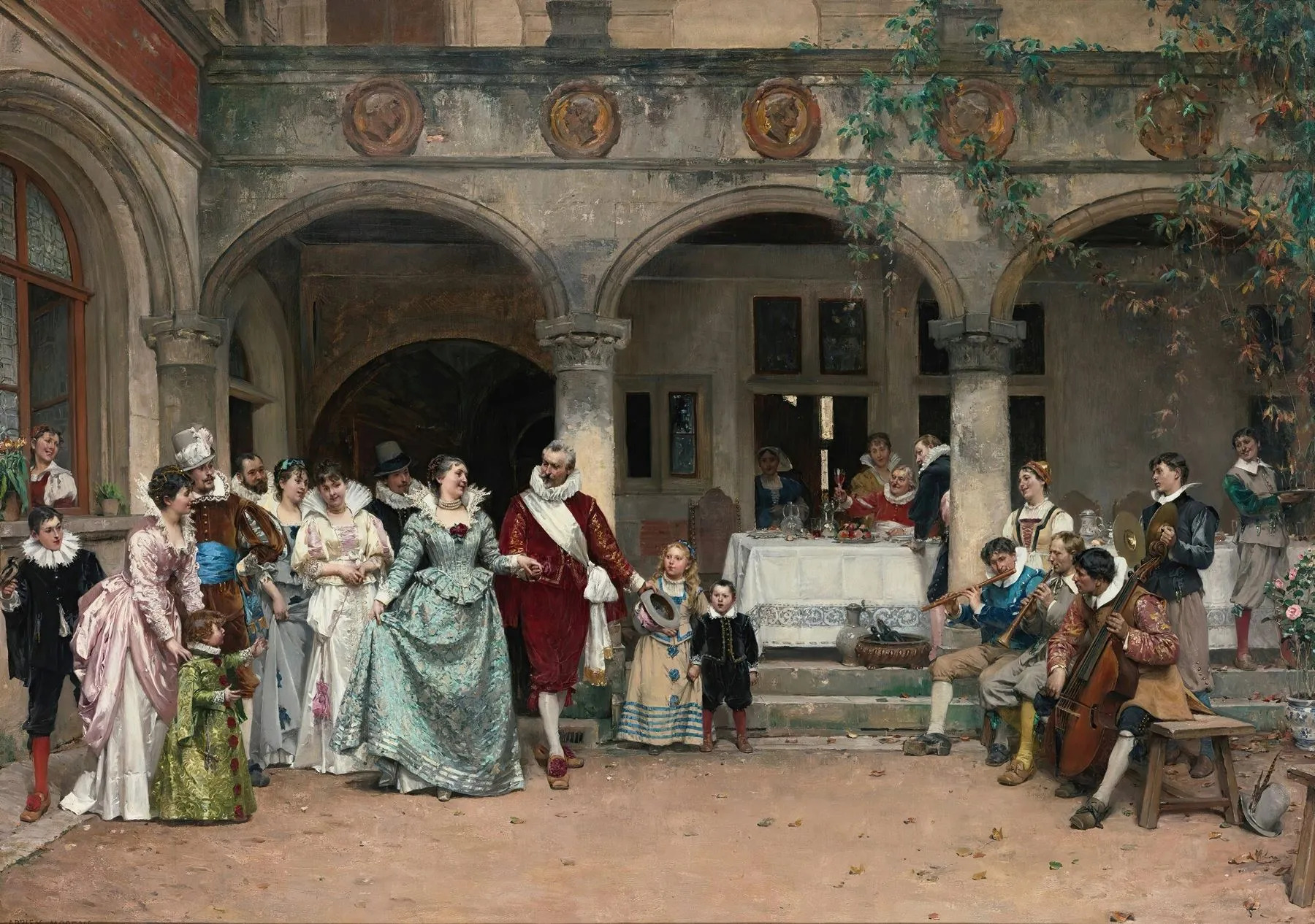 Adrien-Moreau-Le-nozze-d-argento-1879