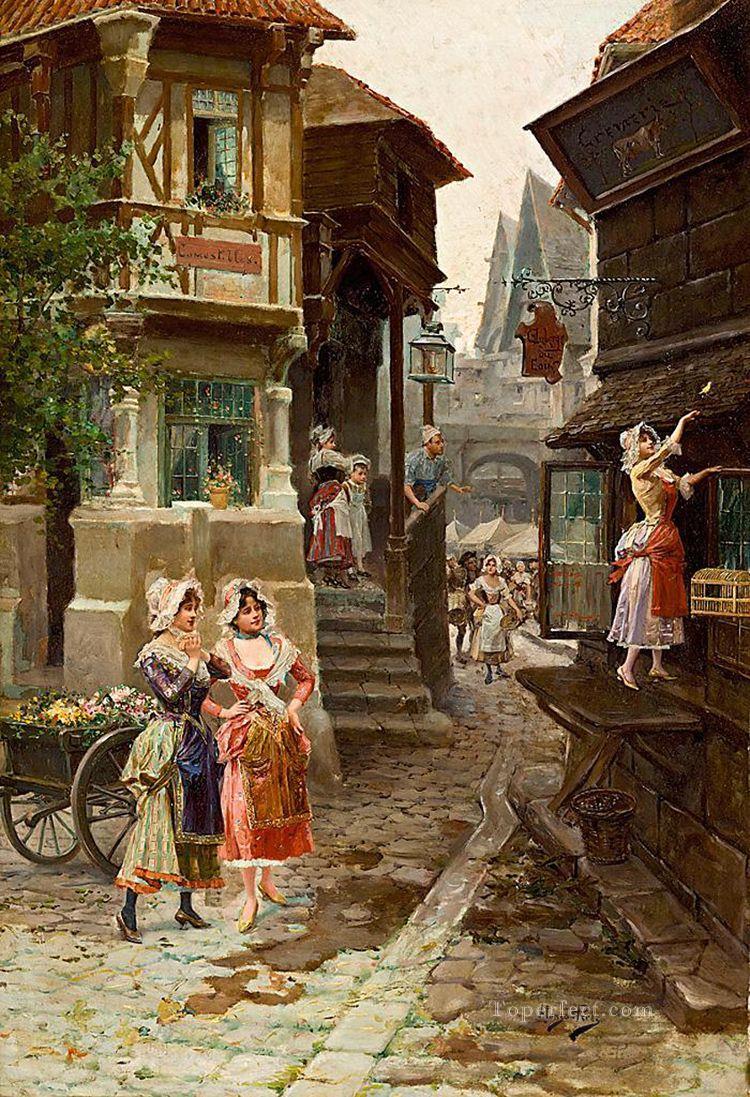 8-ladies-in-the-street-Spain-Bourbon-Dynasty-Mariano-Alonso-Perez