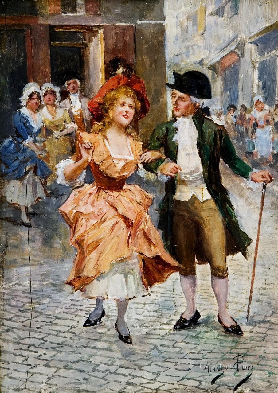 6-The-Promenade-Spain-Bourbon-Dynasty-Mariano-Alonso-Perez